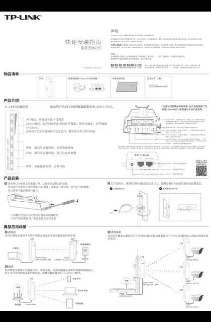 TP-LINK TL-CPE503 V1.0